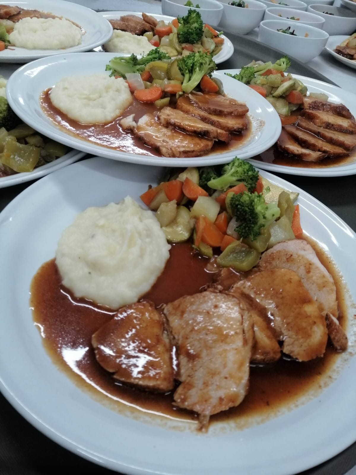 Lomo en salsa de ciruela